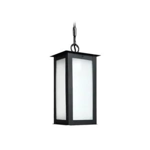 Farol Oriental Colgar Negro 15 X 30 X 17Cm 5572N San Justo
