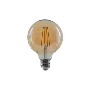 Lampara Led Vintage Globo G95 8W Clara E27 Luz Calida