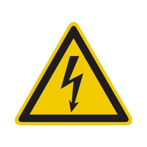 Señal de advertencia Corriente eléctrica