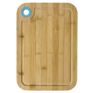 Tabla de cortar de bambú. 33×23 Ibili