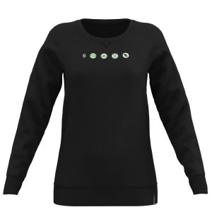 WS CREWNECK 10 CASUAL L/SL NEGRA SUDADERA CHICA SCOTT CASUAL 2811660001