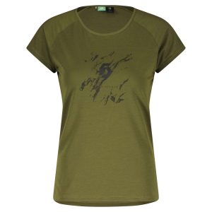WS DEFINED DRI SS VERDE FIR CAMISETA MANGA CORTA CHICA SCOTT RUNNING 403188