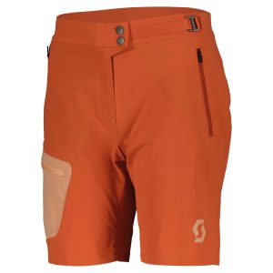 WS EXPLORAIR LIGHT NARANJA BRAZE / ROSE BEIGE PANTALON CORTO TRAIL RUNNING CHICA 280960