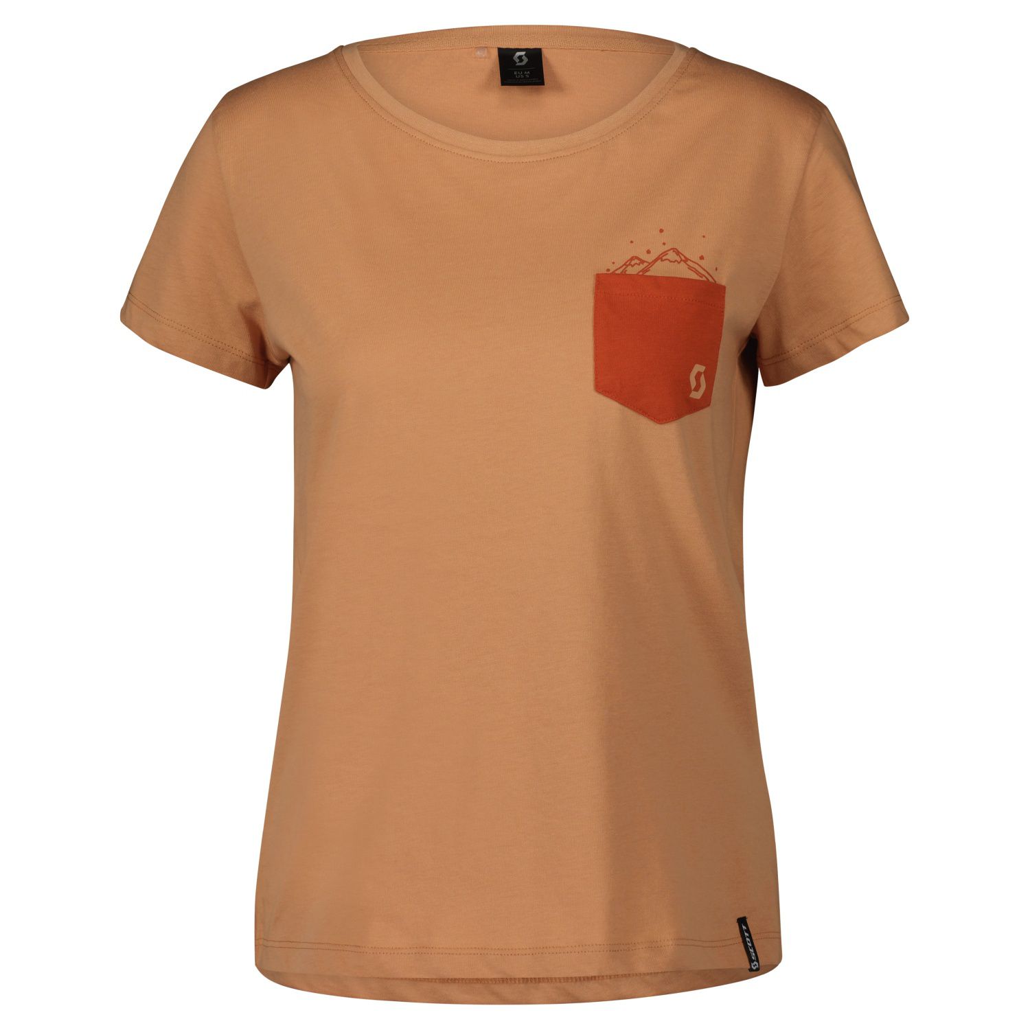 WS POCKET ROSE BEIGE CAMISETA MANGA CORTA CHICA SCOTT CASUAL 289275 - Imagen 3