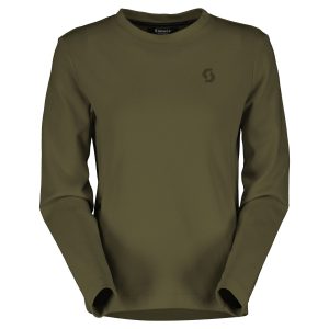 WS TECH CREWNECK VERDE FIR SUDADERA CHICA SCOTT CASUAL 403295