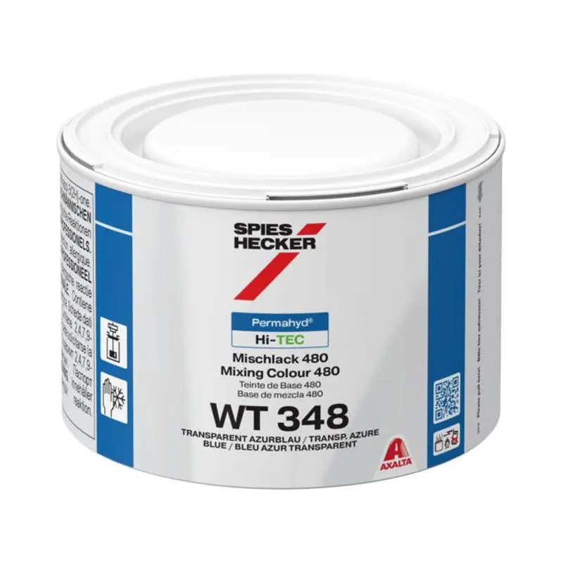 WT 348 Permahyd® 480 Azul celeste transparente 0,25L