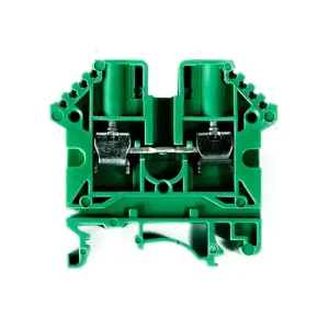 Borne De Paso 2.5Mm Riel Din Verde