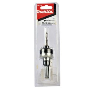 Adaptador con brocas piloto P/SIERRAS COPA (38-152MM) Vastago Hexagonal Makita