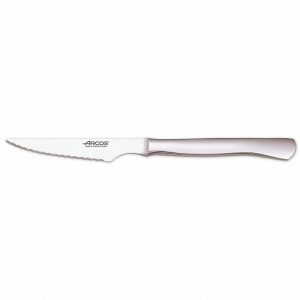 Cuchillo chuletero dentado con mango metálico – Arcos 375500