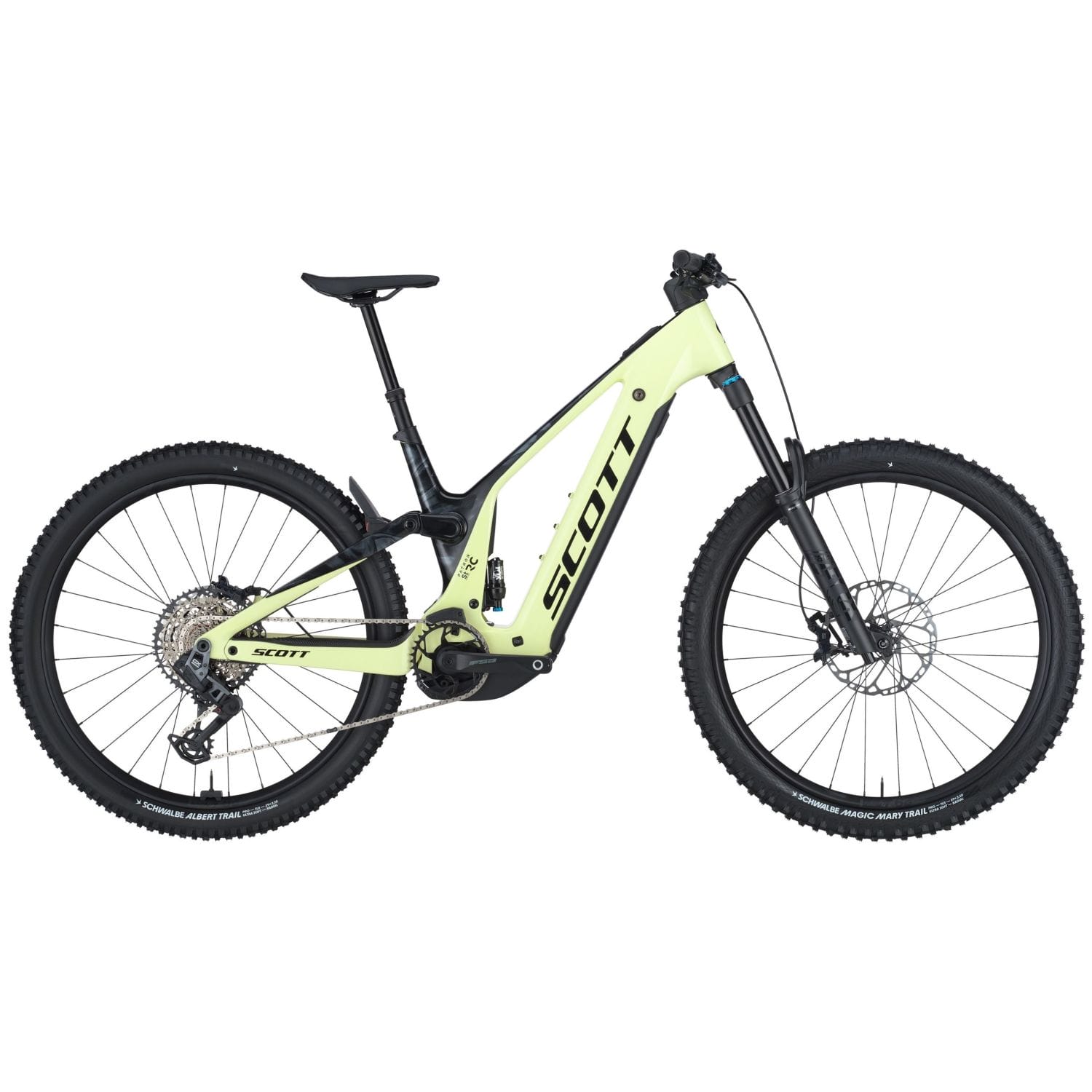 PATRON ST 900 RC (Negra Swirly / Verde Luminary) BICICLETA ELECTRICA SCOTT 423550