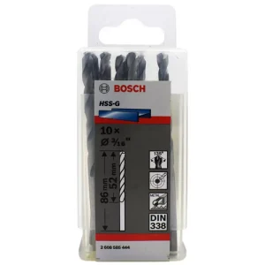 Broca Metal HSS-G X10U 4.8mm 3/16″ Bosch