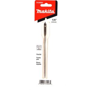 Broca plana para madera 1/4″x6″ Makita D-24505