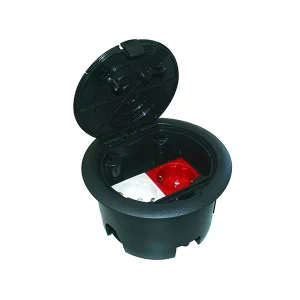 EFAPEL CAJA DE SUELO 4 MODULOS ANTRACITA 83002 CAT EFAPEL