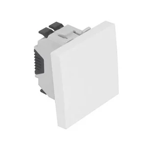 INTERRUPTOR UNIPOLAR 2 MÓDULOS 45011 SBR QUADRO 45 EFAPEL
