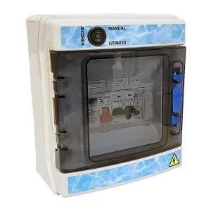 CUADRO ELÉCTRICO PISCINA CON BOMBA FILTRACIÓN 1,5CV 230VAC SIN FOCOS