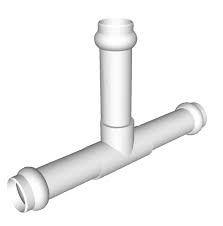 TEE PVC PRESION CAMPANA 2 1/2 X 2 X 2 GERFOR