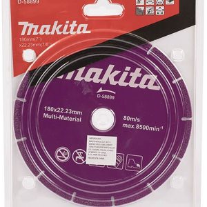 Disco diamantado multimaterial 7X7/8″ Makita D-58899