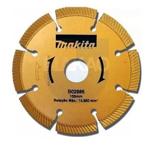 Disco Diamantado segmentado 105 x 22 x 2.0mm. Concreto Makita B-02886
