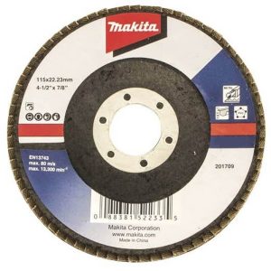Disco Flap angular metal 4.1/2″ Gano 120 ESTANDAR Makita D-63460