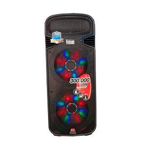 Caja Amplificada Doble Parlante 300.000W – England Sound ES-6GAB-ROCKER-215LED