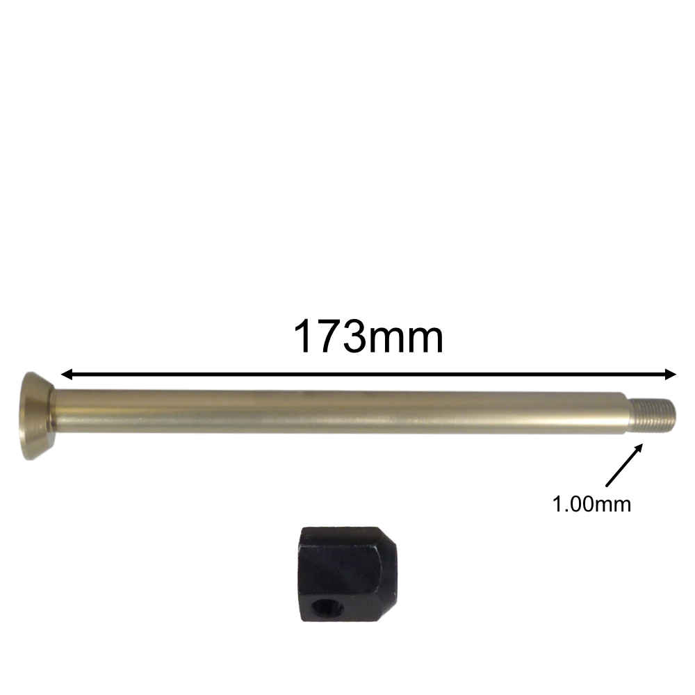 GAMBLER 13-14 (173x12x1.00mm) EJE RUEDA TRASERA SCOTT 230237