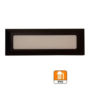 BALIZA EXTERIOR NEGRO IP65 4200K 6W 4414 RSR