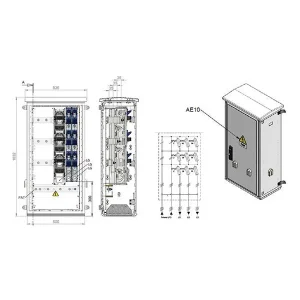CAJA GENERAL PROTECCIÓN (BTVC)-2(0)LG/400(160)-AE 1032x536x340 0471175 CAHORS