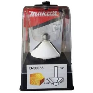 Fresa vastago 1/2″ Viselar 45° -2F Con rodaje Filo 1-1/16″ Makita D-50055