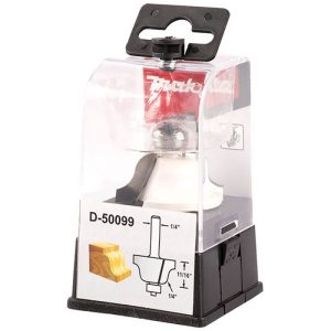 Fresa vastago 1/4″ ROMANA 1/4″ 2F CON RODAJE ALTURA FILO 11/16″ Makita D-50099