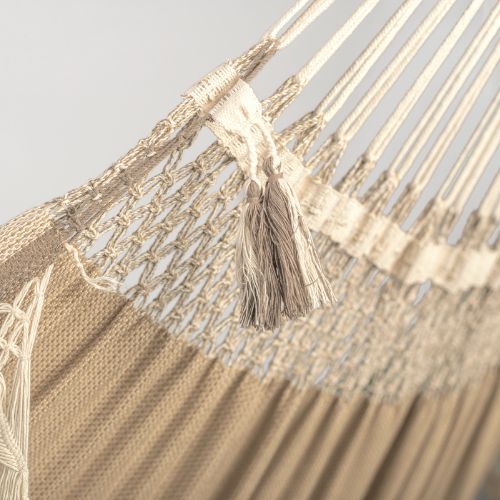 Hamaca Kingsize de jardín y terraza Bossanova Muscade – La Siesta - Imagen 2