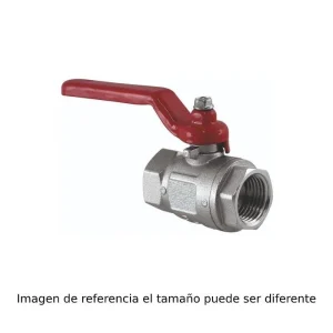 LLAVE BOLA  1″BRONCE/CROMADA