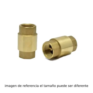 CHEQUE VERTICAL 1/2 BRONCE