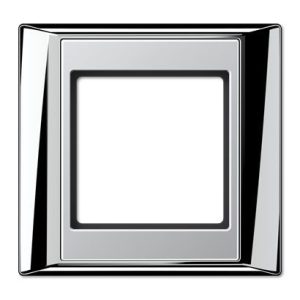 MARCO CROMADO BRILLANTE-ALUMINIO 93x89mm JUNG