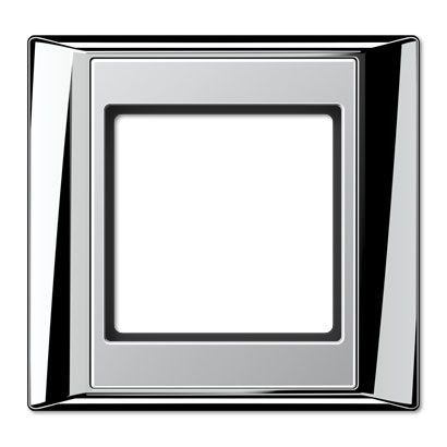 MARCO CROMADO BRILLANTE-ALUMINIO 93x89mm JUNG