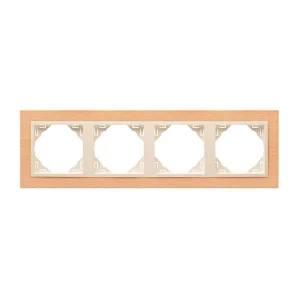 MARCO CUÁDRUPLE MECANISMO EFAPEL 90940 TFP HAYA/PERLA