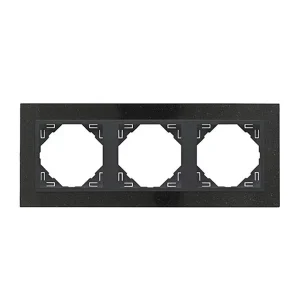 MARCO TRIPLE MECANISMO EFAPEL 90930 TGS GRANITO/GRIS