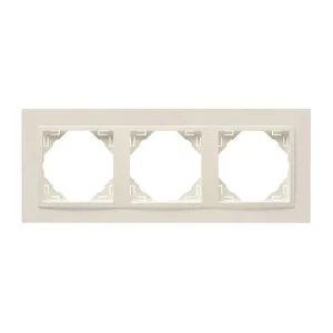 MARCO TRIPLE MECANISMO MARFIL/MARFIL 90930 TMM EFAPEL