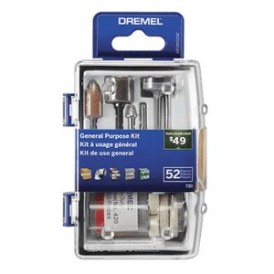 Micro Kit de 52 Accesorios Multiuso Dremel 730 2615.073.0AA-000