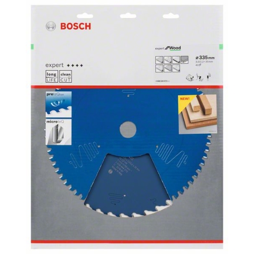 Hoja De Sierra Circ. EX WO H 335×30-40