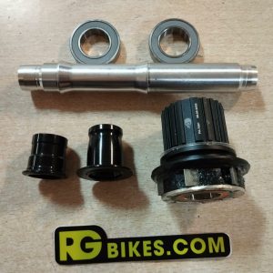 TC-7848M MICRO SPLINE SHUMANO KIT NUCLEO + EJE RUEDA TRASERA 290025