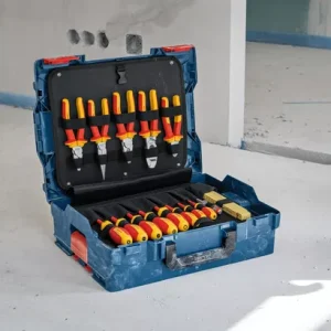 Kit Combinado Maletín de electricista, 37 Piezas Bosch