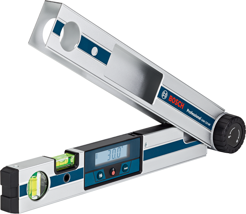 MEDIDOR DE ANGULOS GAM 220 MF BOSCH 0-220 GRADOS