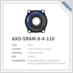 POTENCIOMETRO ARAÑA AXO SRAM 8Tornillos ROAD (4-110BCD) SIGEYI