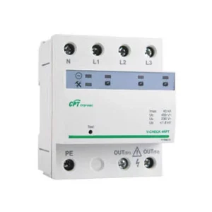 PROTECTOR SOBRETENSIONES V-CHECK 4RPT PARA LINEA TRIFASICO 40kA 77706415 CIRPROTEC