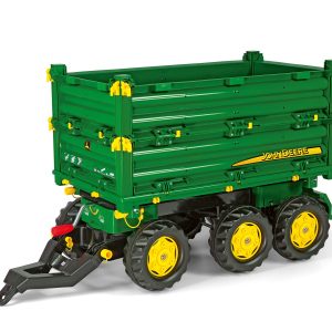 TRAILER JOHN DEERE ROLLY MULTI REMOLQUE TRACTOR INFANTIL ROLLY TOYS 125043