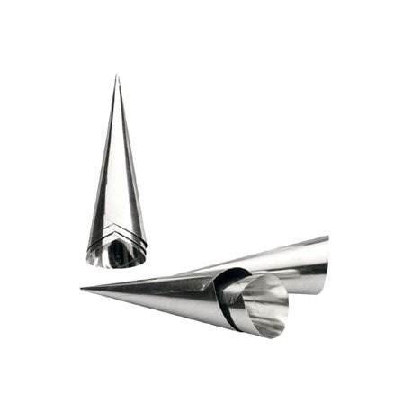 Set de 6 moldes para cornete (cono) – IBILI – 11cm