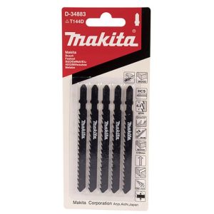 Sierra caladora para madera 5″ T144D x 5unid Corte recto vasto Basico 4-50mm Makita D-34883
