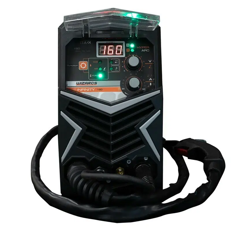 Soldador Multiproceso Inverter Wizarcs Infinity 160 160 A+ mascara hyper - Imagen 2