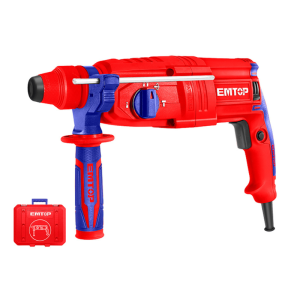 Taladro Martillo Rotatorio 800W 2,5J Emtop