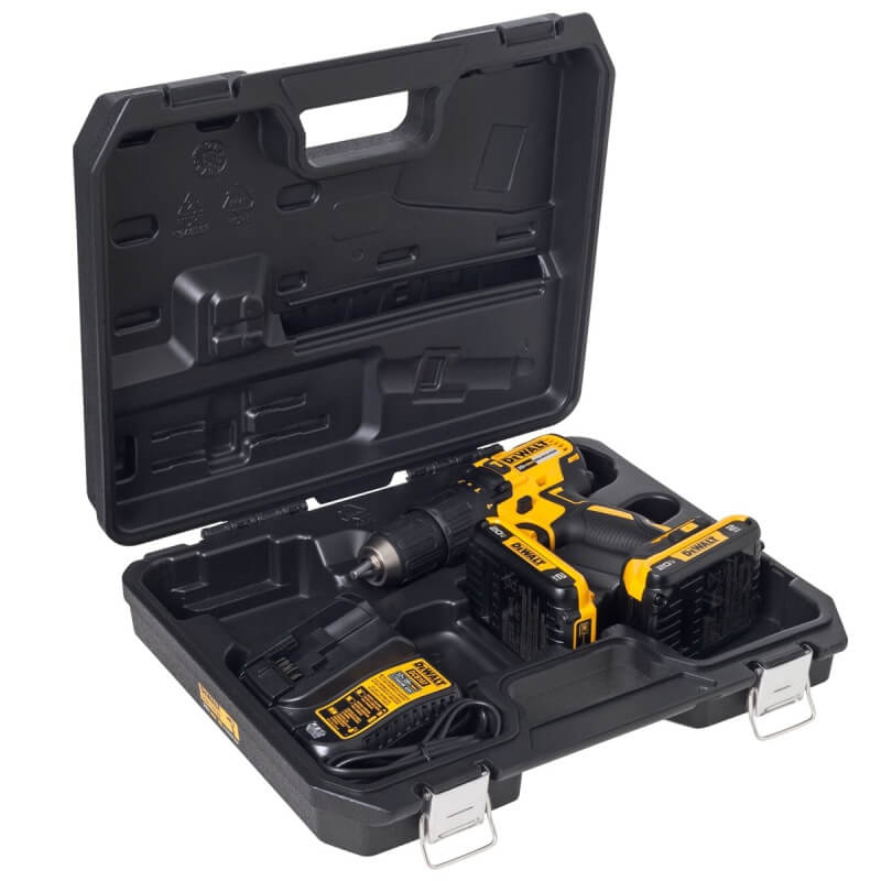 Taladro Percutor 1/2″ 20V XR Inc 2 Bat y Carg Dewalt DCD7781D2-B2 - Imagen 3